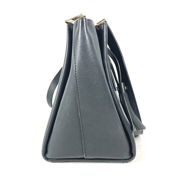 LOUIS VUITTON Black Leather Shoulder Bag - Picture 3 of 16